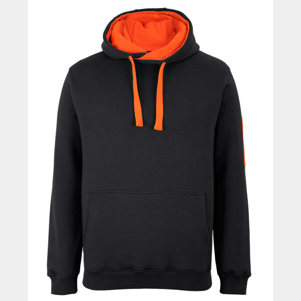 Black/Orange