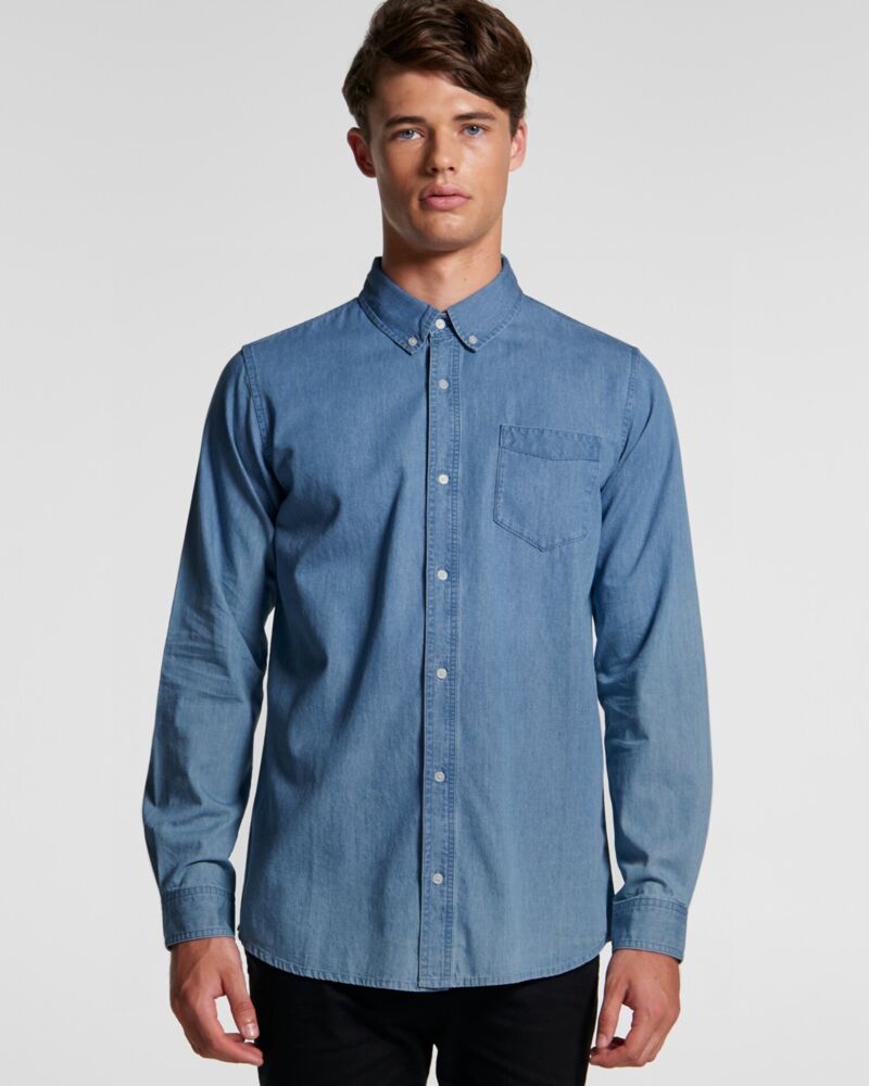 BLUE DENIM SHIRT Thumbnail