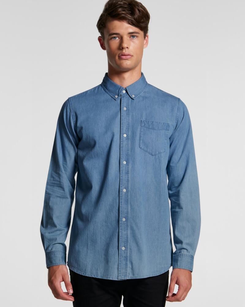 BLUE DENIM SHIRT Thumbnail