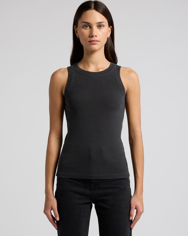 FADED ORGANIC RIB TANK Thumbnail