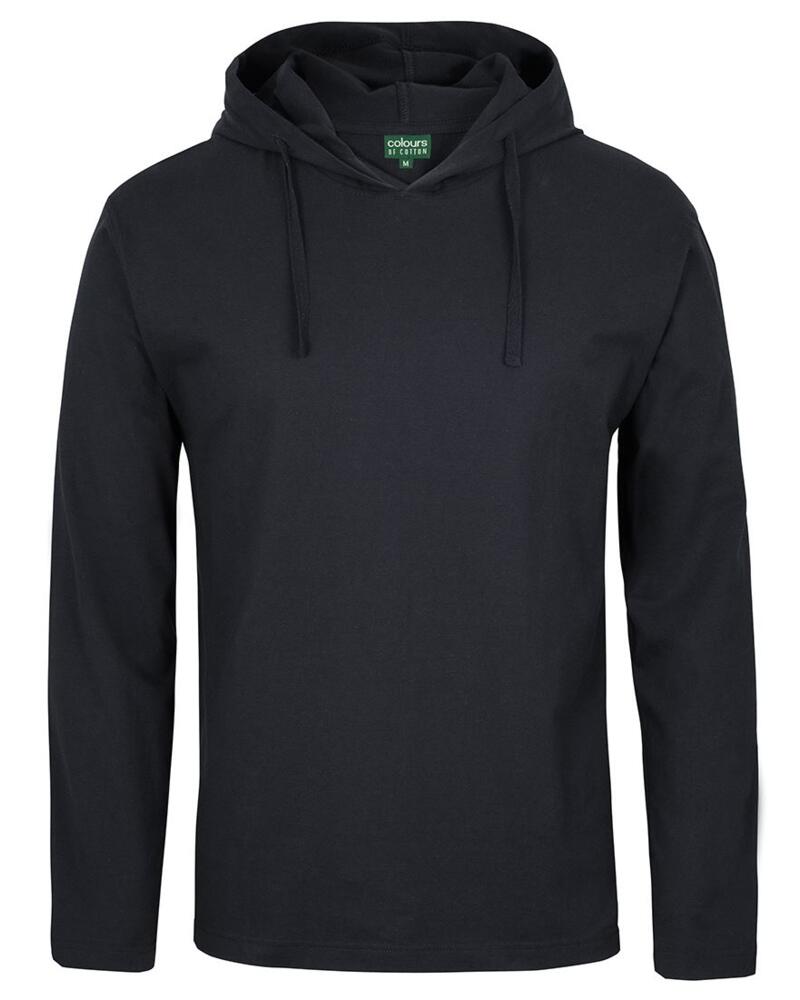 C OF C  L/S HOODED TEE Thumbnail