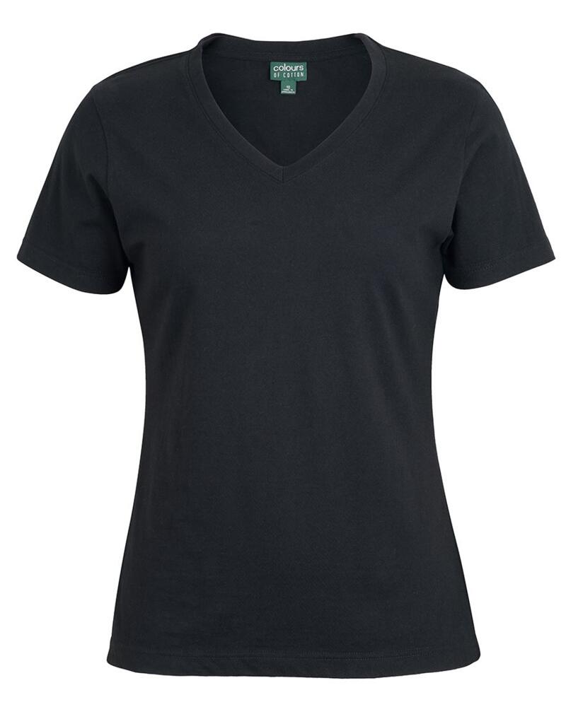 C OF C  LADIES V NECK TEE Thumbnail