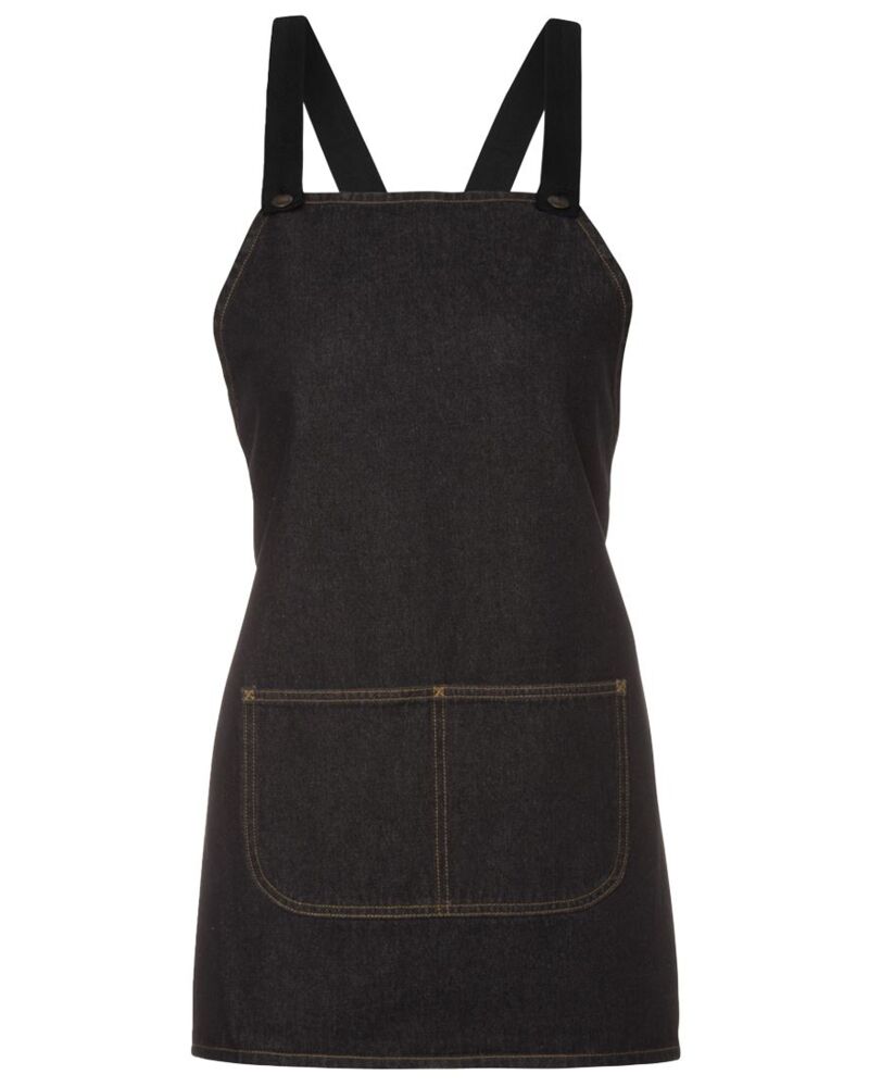 JB's CROSS BACK 65x71 BIB DENIM APRON (WITHOUT STRAP) Thumbnail