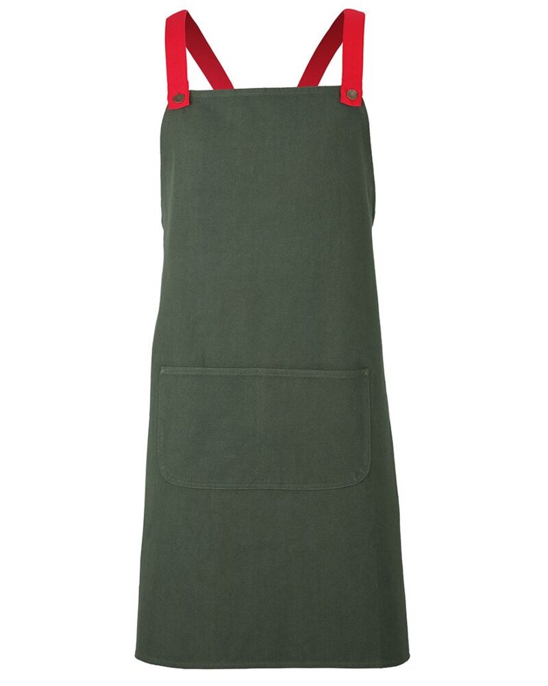JB's  CROSS BACK CANVAS APRON (WITHOUT STRAP) Thumbnail