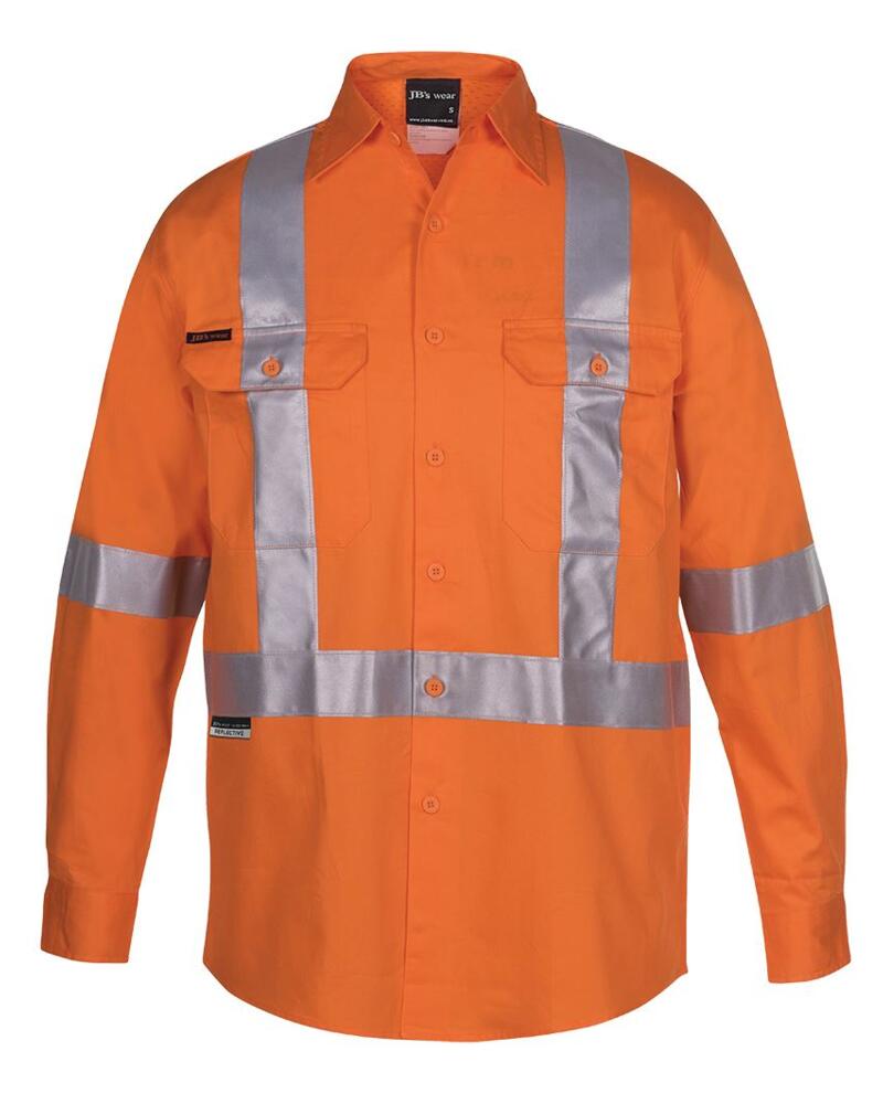 JB's HV (D+N) L/S 150G CROSS BACK TAPE SHIRT Thumbnail