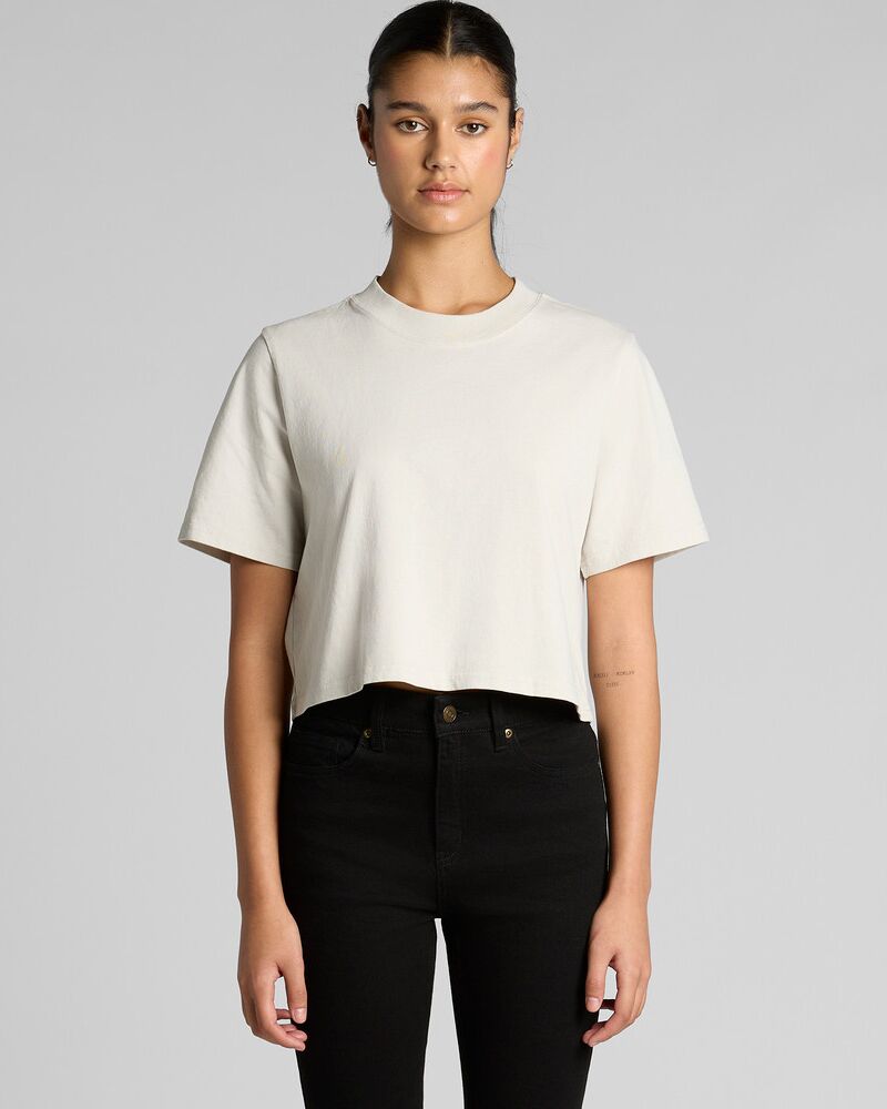 WOS HEAVY FADED CROP TEE Thumbnail