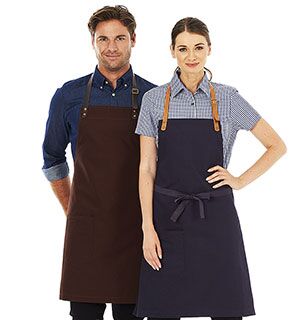 Adelaide Couple Embroidered Apron