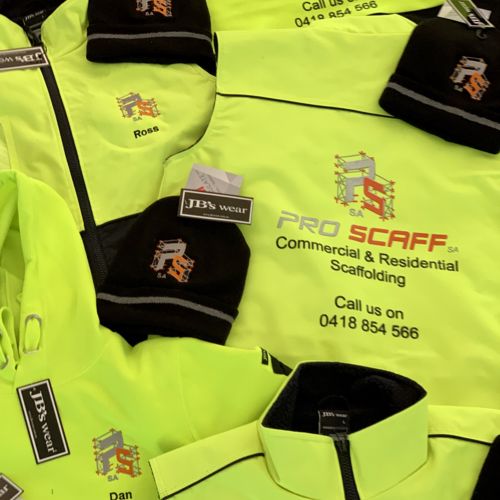 Hi Vis Workwear Embroidery Beanies in Adelaide