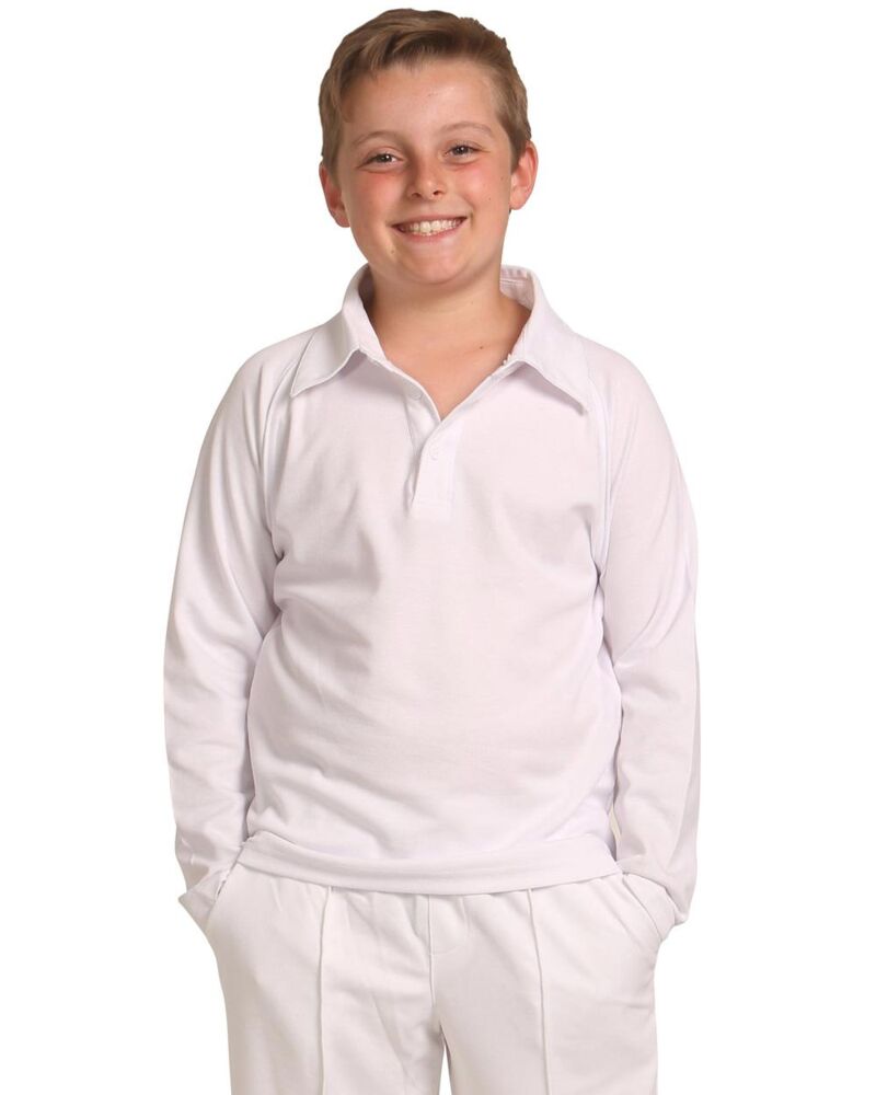 CRICKET POLO Long Sleeve Kids Thumbnail