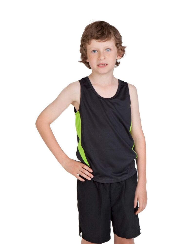 Kids Accelerator Cool-Dry Singlet Thumbnail