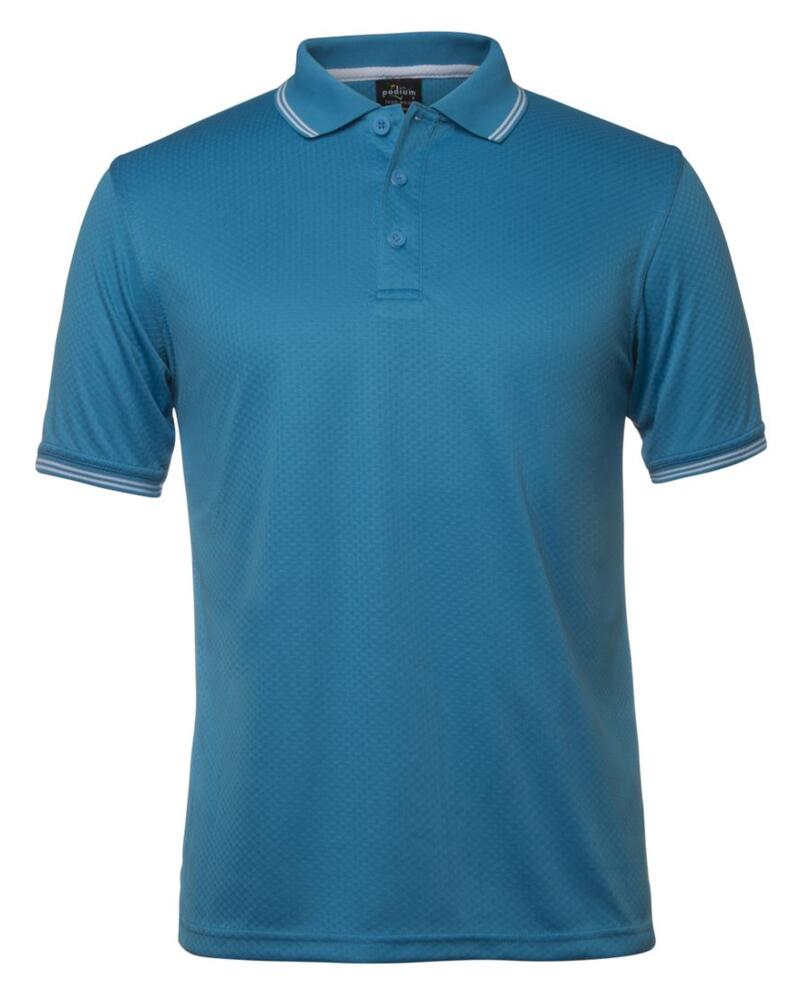 Jacquard Contrast Polo Thumbnail