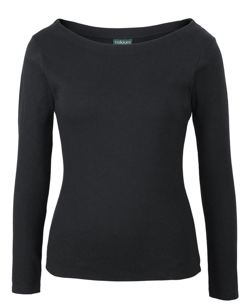 C Of C L/s Boat Neck Tee Thumbnail