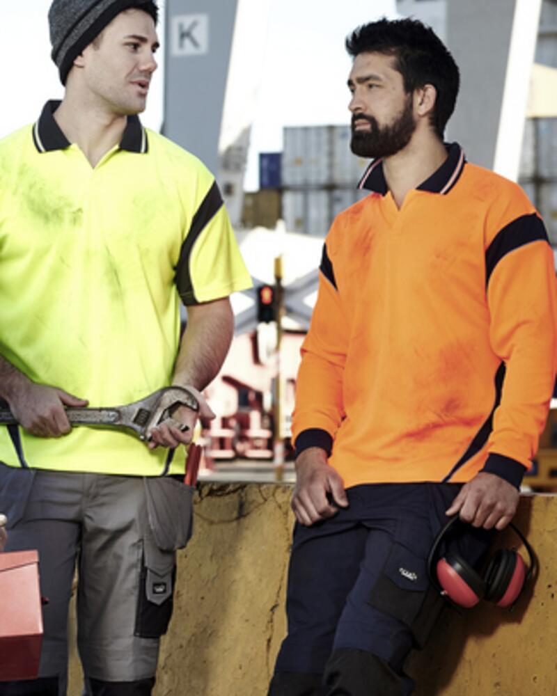 Syzmik ZH248 - Mens Hi Vis Aztec Short Sleeve Polo Thumbnail