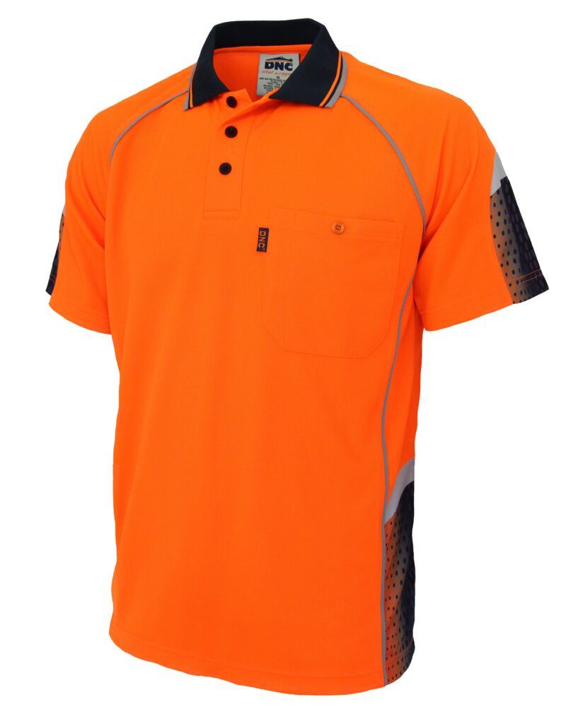 Hi-Vis GALAXY Sublimated Polo Thumbnail