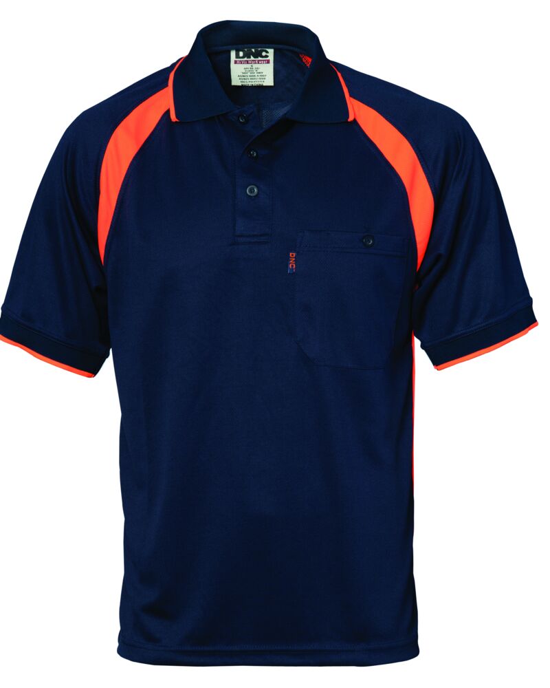 Coolbreathe Contrast Polo - Short Sleeve Thumbnail