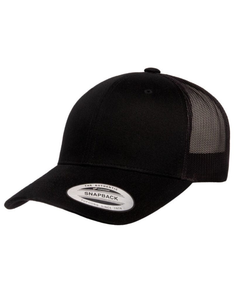 Jumbo Classic Retro Wade Trucker | BLACK Thumbnail