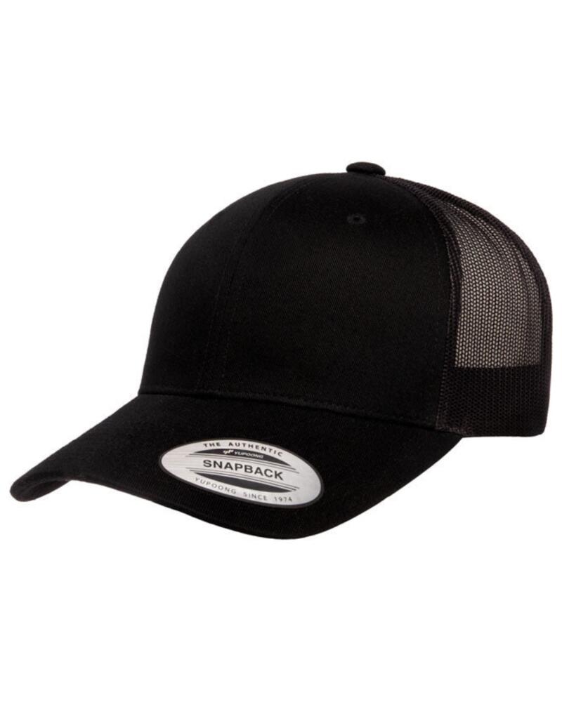 Jumbo Classic Retro Wade Trucker | BLACK Thumbnail