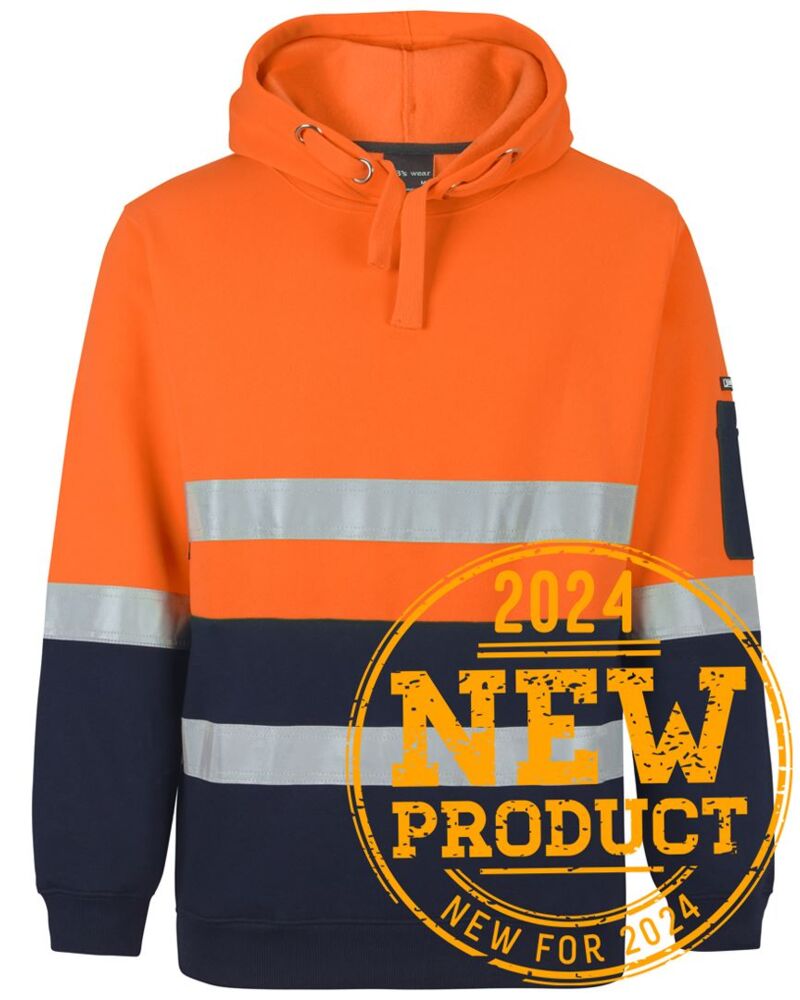JB'S HI VIS (D+N) PULL OVER HOODIE Thumbnail