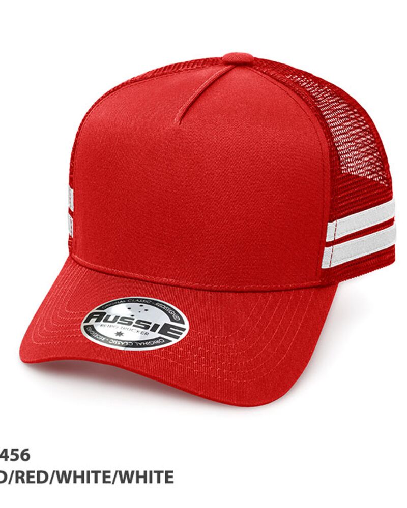 A-Frame Striped Trucker Cap Thumbnail