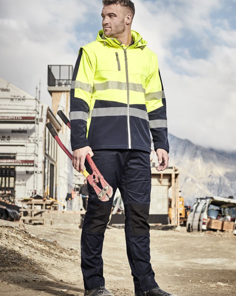  Unisex Streetworx 2 In 1 Stretch Softshell Jacket Thumbnail