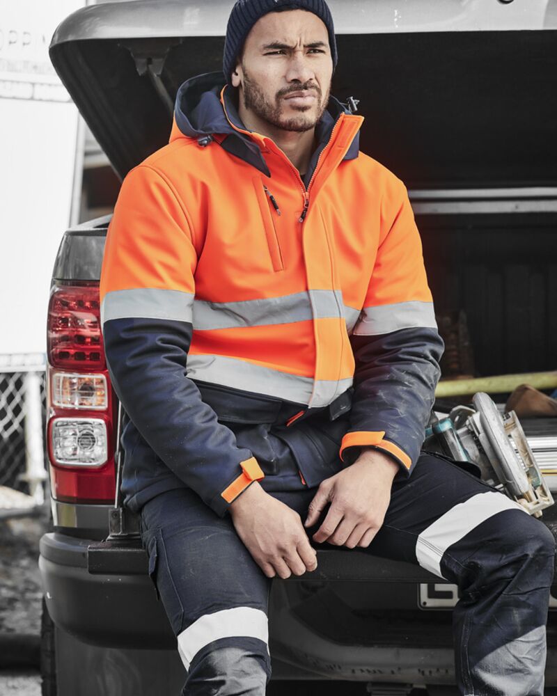 Unisex Hi Vis Antarctic Softshell Jacket Thumbnail