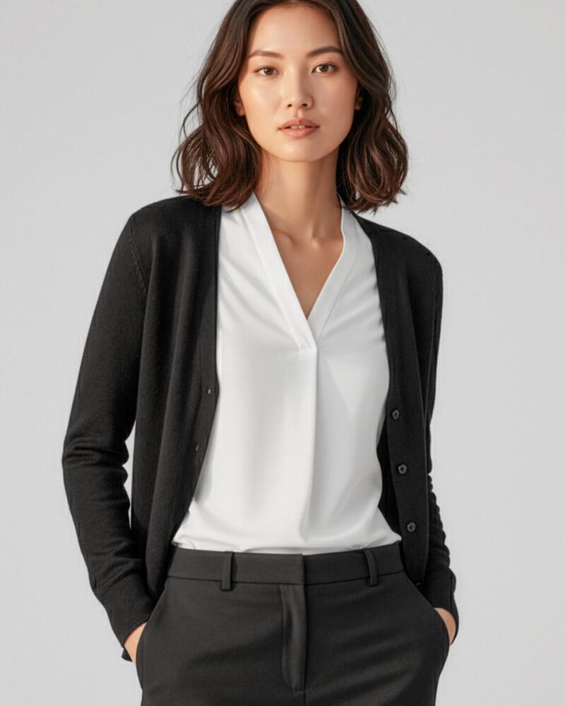 Biz Collection LC916L - Roma Womens Knit Cardigan Thumbnail