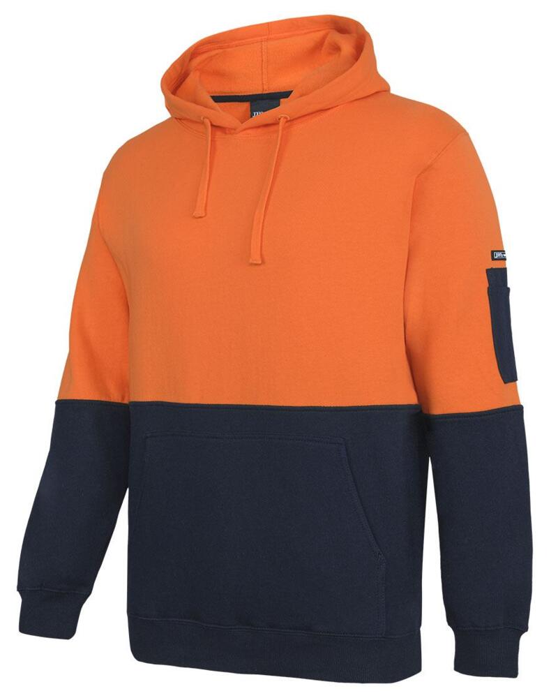 JB's Hi Vis 310 Cotton Pull Over Hoodie Thumbnail