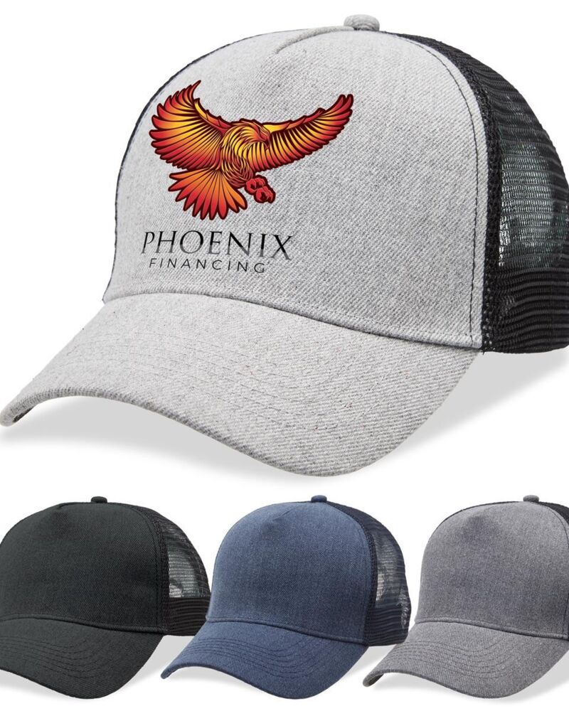Heathered Mesh Trucker Thumbnail