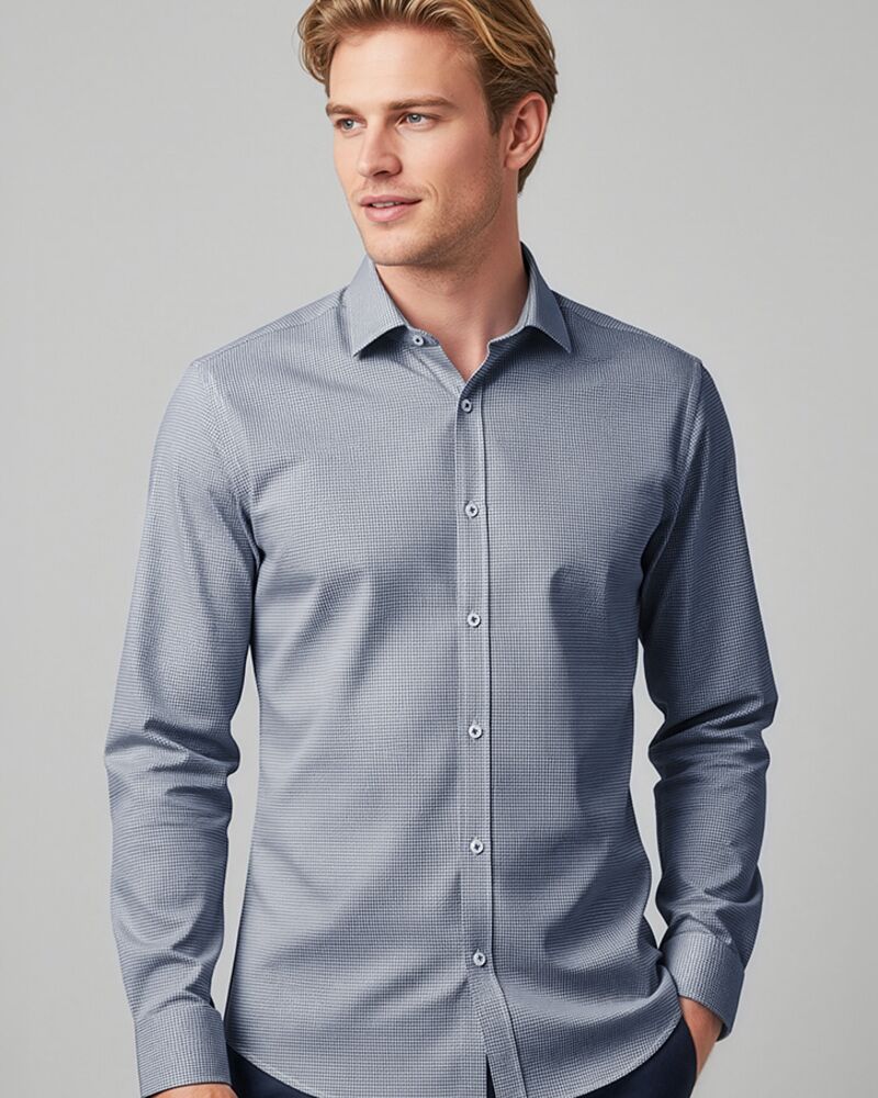 Bristol Mens Tailored Long Sleeve Shirt Thumbnail