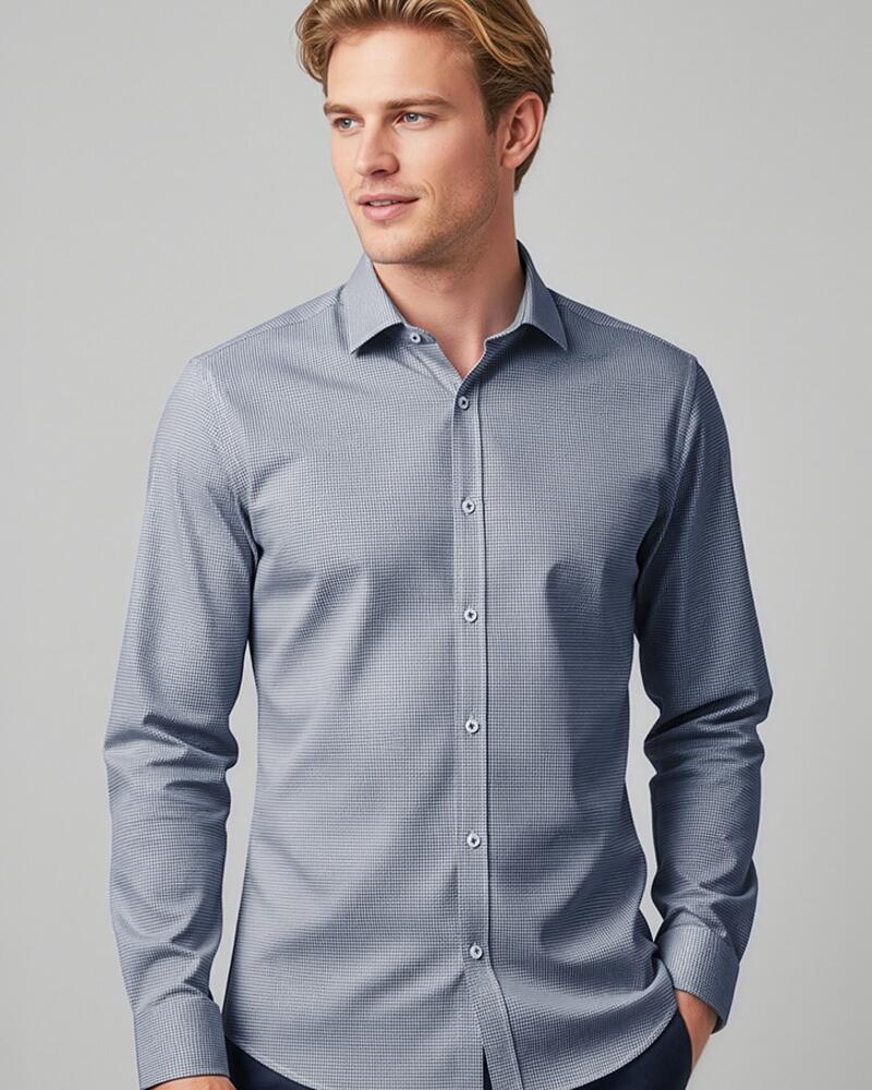 Biz Collection S339ML - Bristol Mens Tailored Long Sleeve Shirt Thumbnail