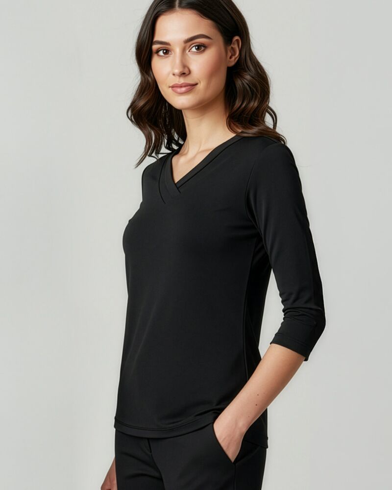 Lana Womens 3/4 Sleeve Top Thumbnail