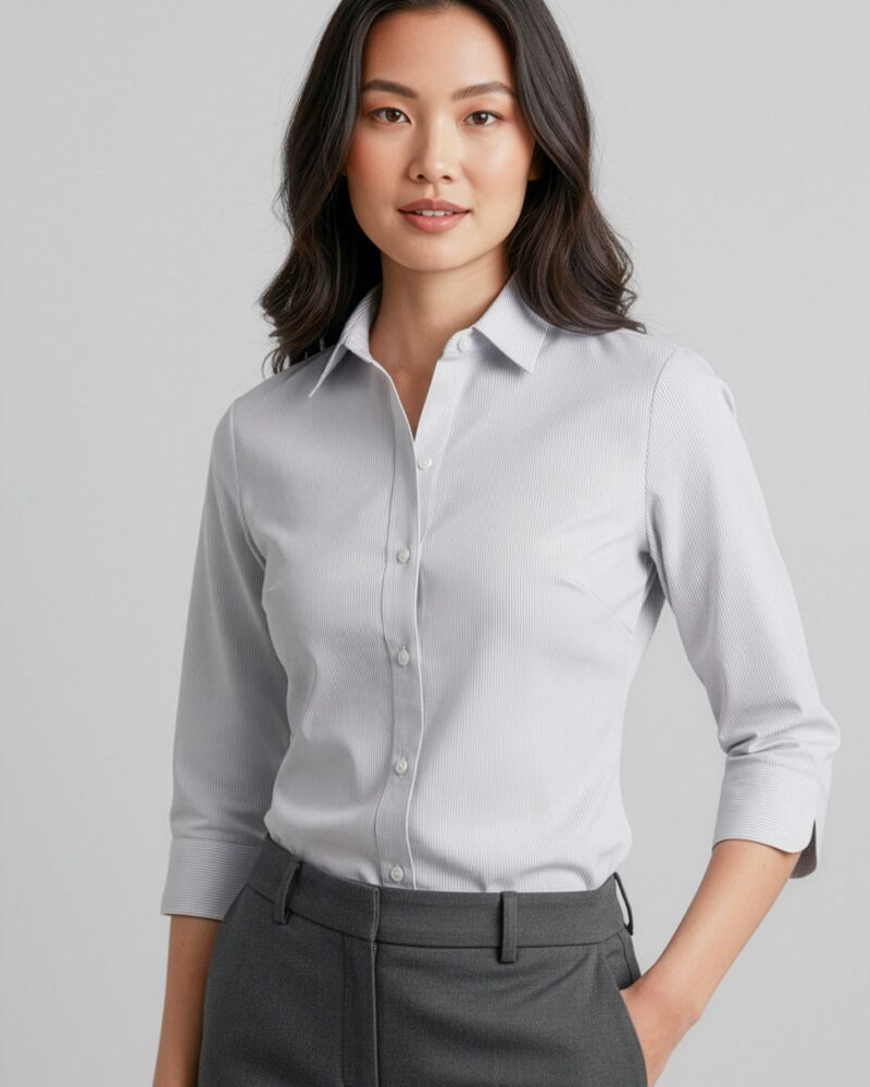 Ambassador Womens 3/4 Sleeve Shirt Thumbnail
