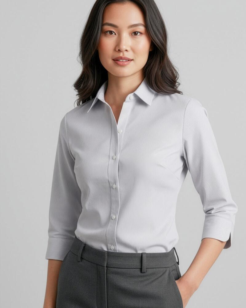 Biz Collection S29521 - Ambassador Womens 3/4 Sleeve Shirt Thumbnail