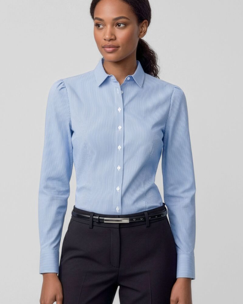 Euro Womens Long Sleeve Shirt Thumbnail