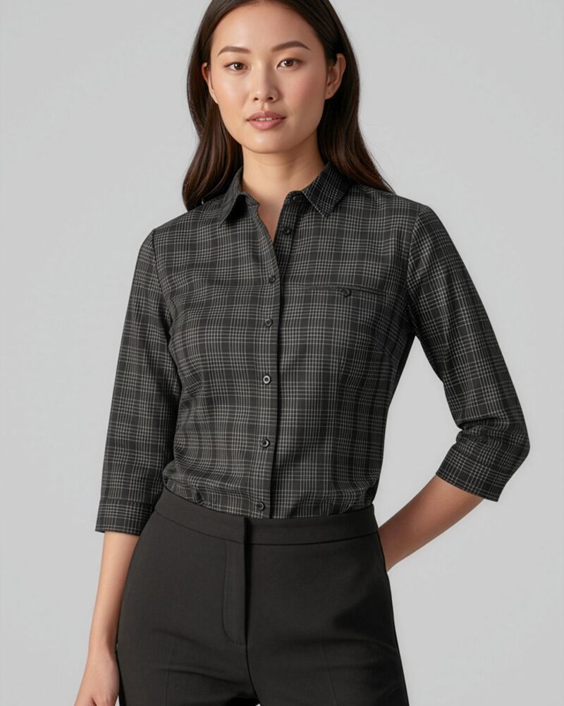 Harper Womens 3/4 Sleeve Shirt Thumbnail