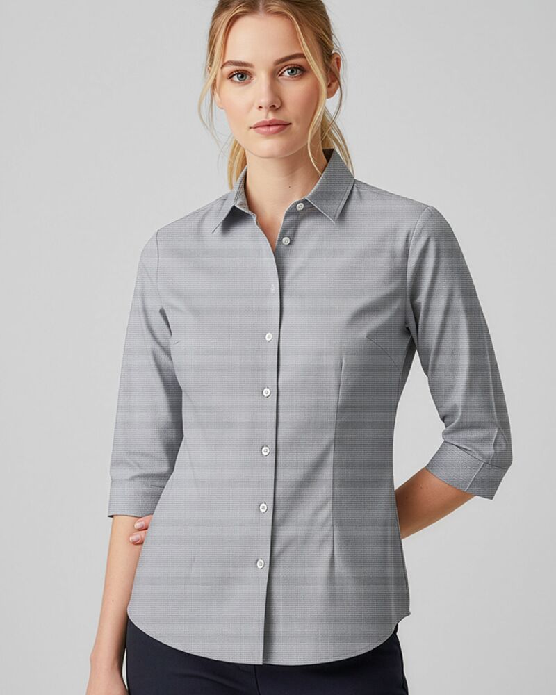 Jagger Womens 3/4 Sleeve Shirt Thumbnail