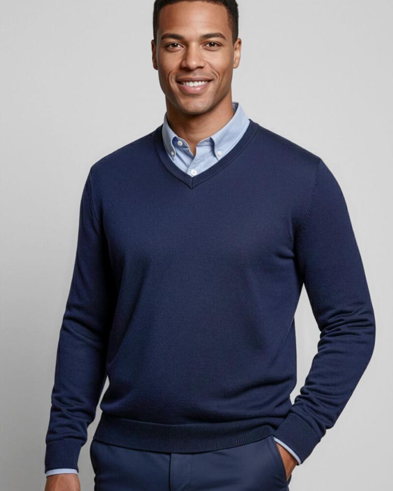  Roma Mens Knit Pullover Thumbnail