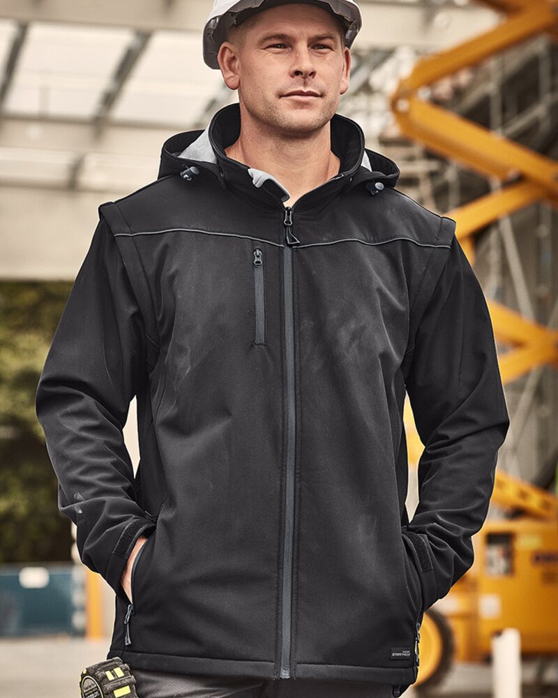 Unisex Streetworx 2 In 1 Stretch Softshell Jacket Thumbnail