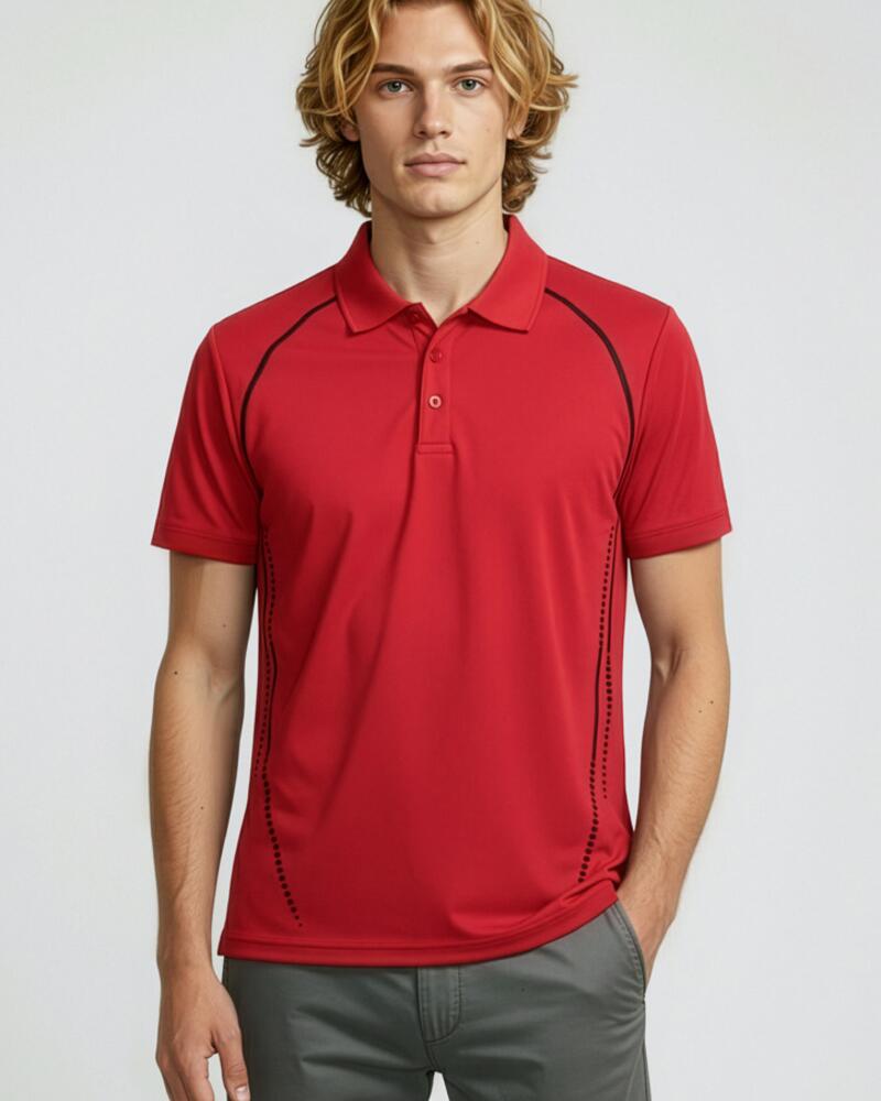 Cyber Mens Short Sleeve Polo Thumbnail