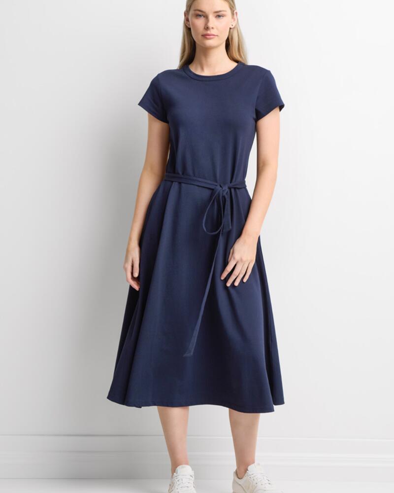 Grace Womens T-Shirt Midi Dress Thumbnail