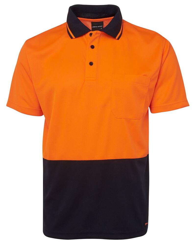 JB's Hi Vis 4602.1 Non Cuff Trad Polo Thumbnail