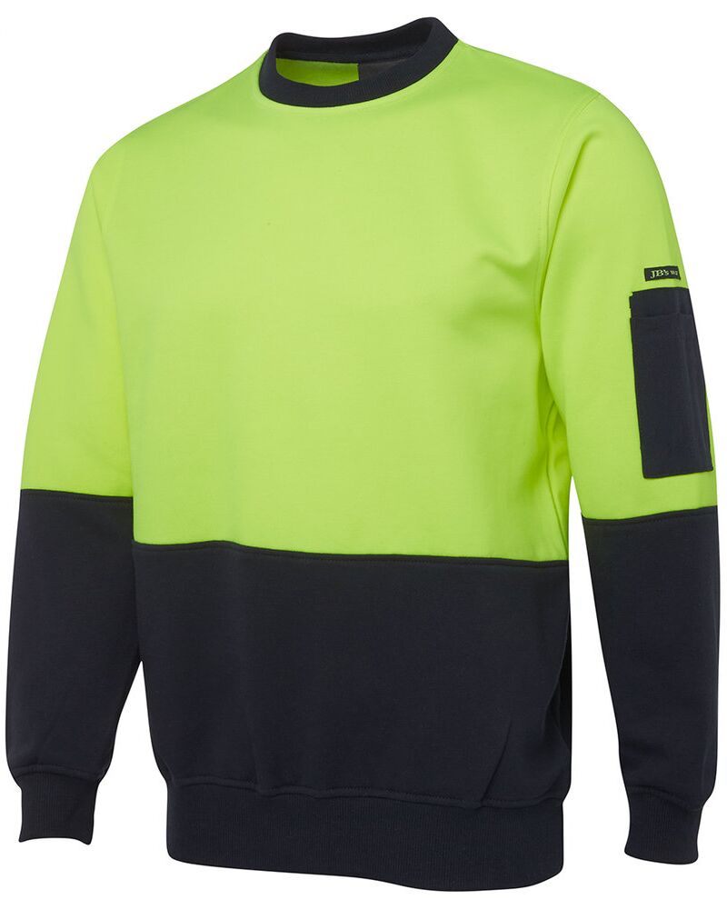 JB's Hi Vis Fleecy Crew Thumbnail