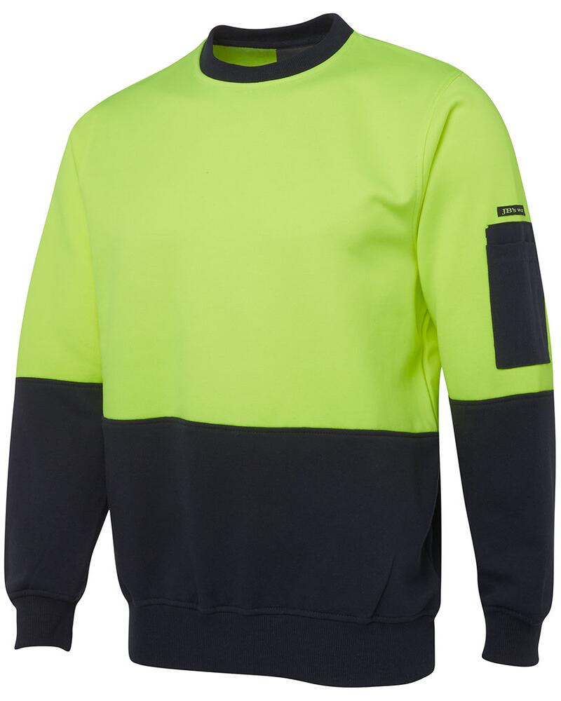 JB's Hi Vis Fleecy Crew Thumbnail