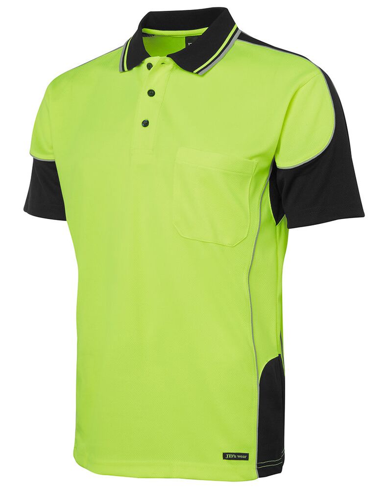 JB's Hi Vis 4602.1 Contrast Piping Polo Thumbnail