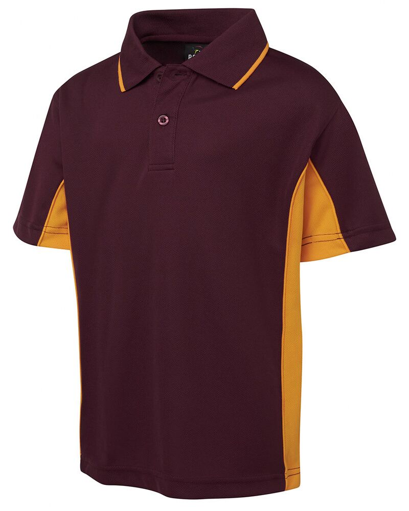 Podium Kids Contrast Polo Thumbnail