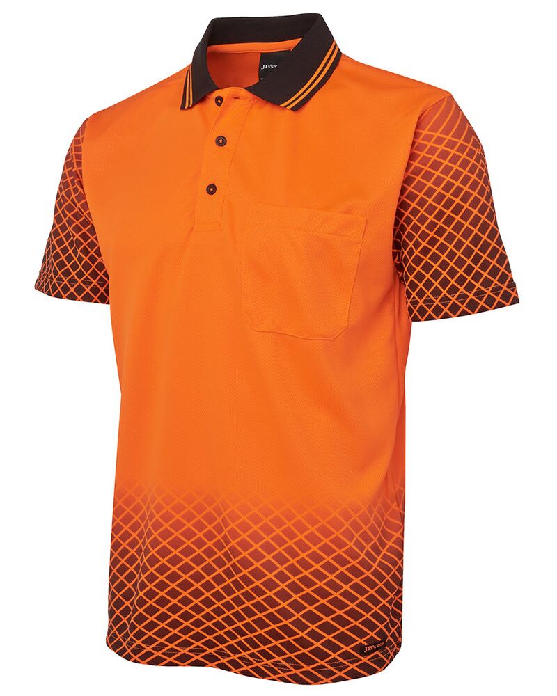 JB's Hi Vis Net Sub Polo Thumbnail