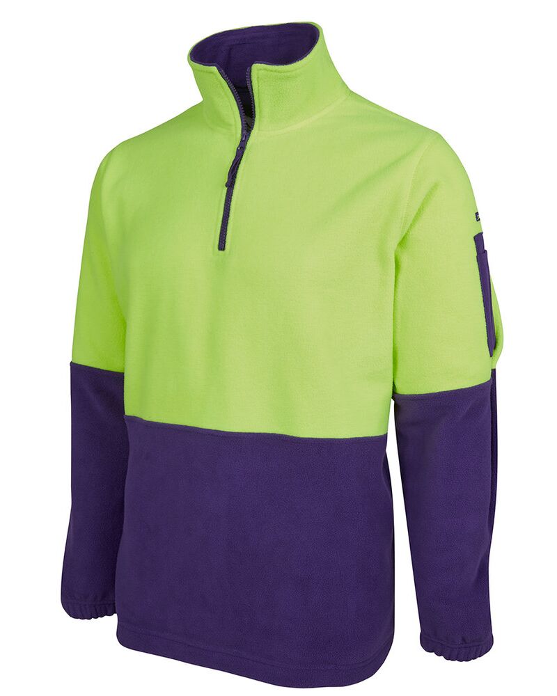 JB's Hi Vis 1/2 Zip Polar Fleece Thumbnail