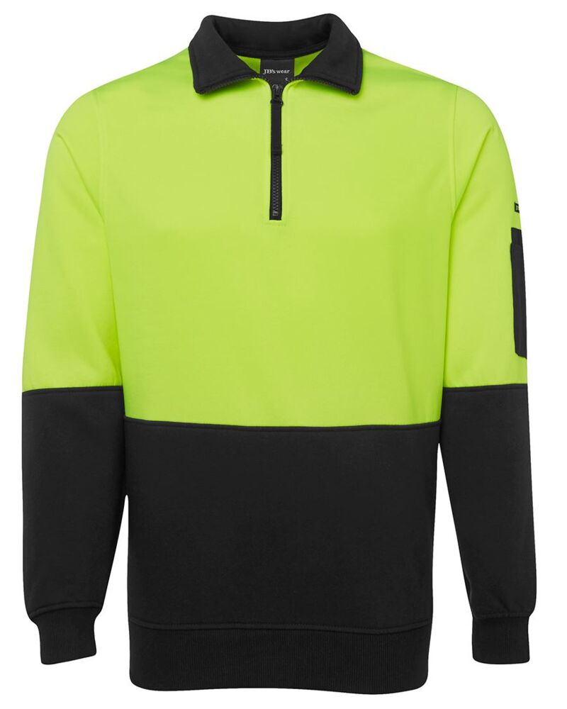 JB's Hi Vis 1/2 Zip Fleecy Thumbnail