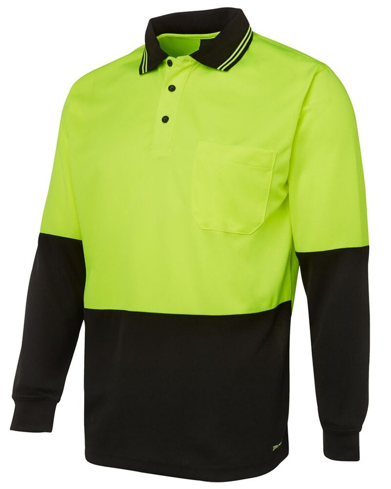 JB's Hi Vis L/S Trade Polo Thumbnail