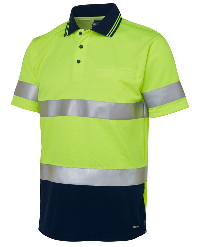 JB's Hi Vis S/S (D+N) Trad Polo Thumbnail